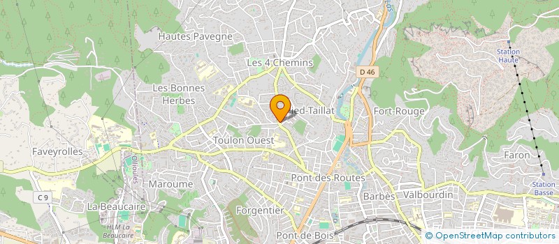 localisation de l'entreprise LE GUANGUI à TOULON