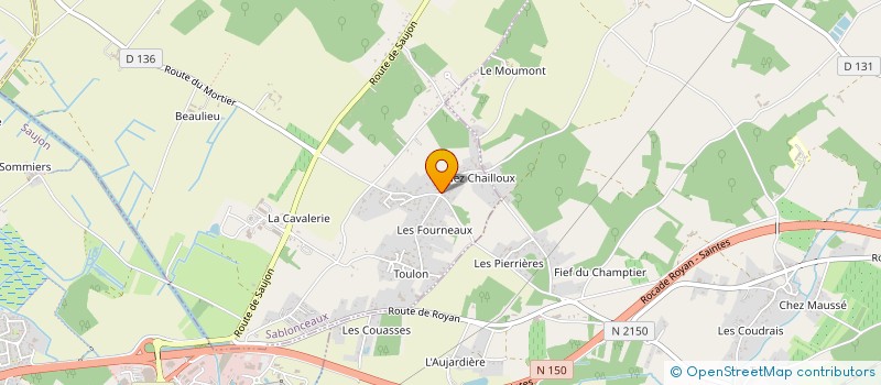 localisation de l'entreprise LE GUEL PATRICK à TALMONT-SAINT-HILAIRE