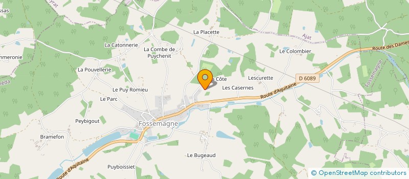 localisation de l'entreprise LE GUELLEC  LIMEYRAT