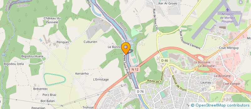 localisation de l'entreprise LE GUEN DIESEL MARINE  SAINT-MARTIN-DES-CHAMPS