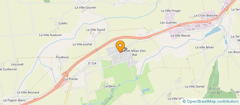 localisation de l'entreprise LE GUENNEC à GUEGON
