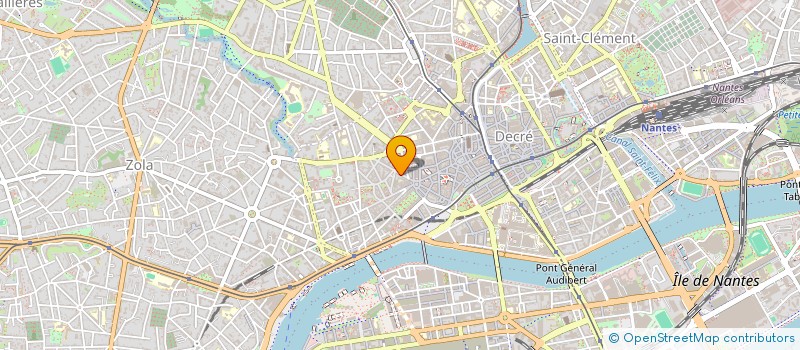 localisation de l'entreprise LE GUENNEC JANE EURL à NANTES