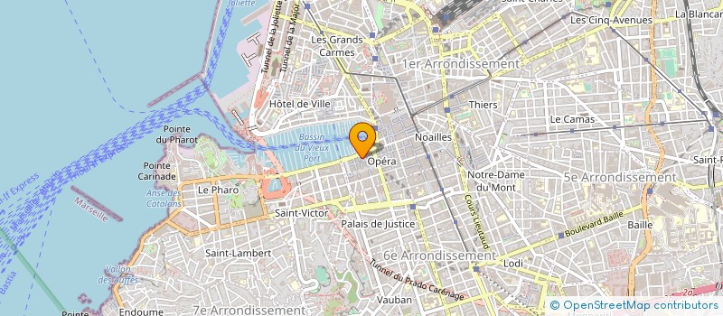 localisation de l'entreprise LE GUEPARD à MARSEILLE