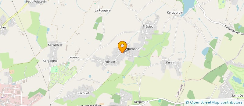 localisation de l'entreprise LE GUERANDAIS à GUERANDE