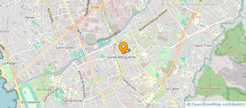 localisation de l'entreprise LE GUERRIER DU COEUR à MARSEILLE