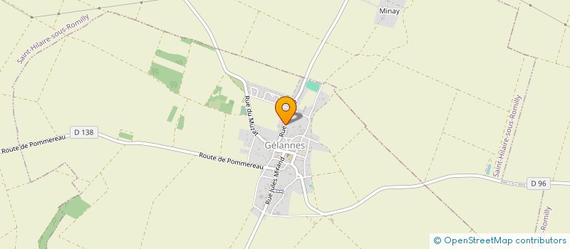 localisation de l'entreprise LE GUICHAT  GELANNES