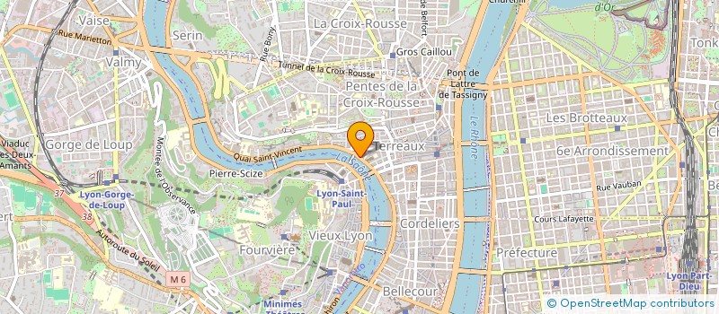localisation de l'entreprise LE GUICHET à LYON