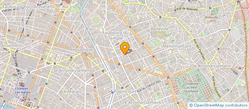 localisation de l'entreprise LE GUICHET PRODUCTION  PARIS