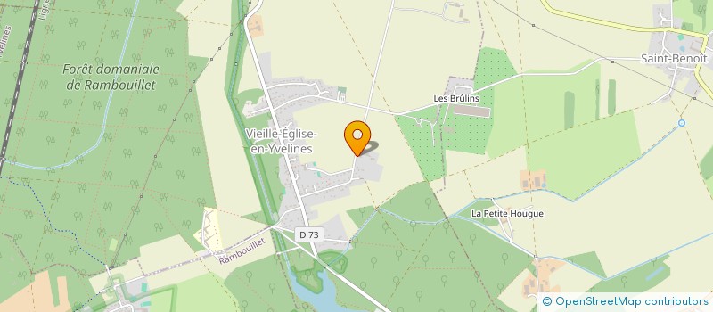localisation de l'entreprise LE GUIDE DU JARDIN à VIEILLE-EGLISE-EN-YVELINES