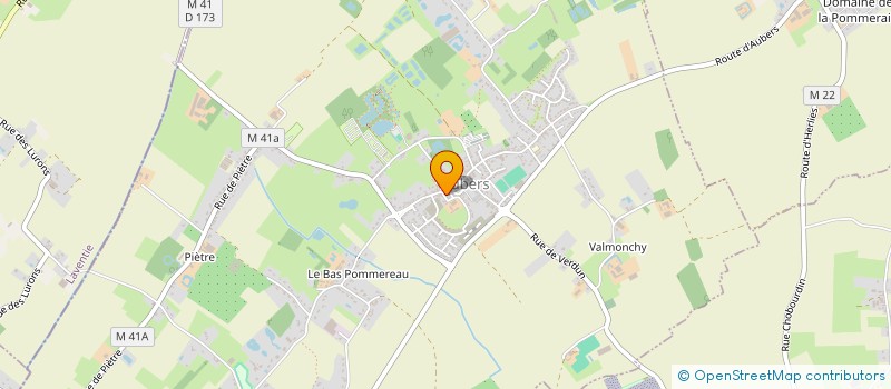 localisation de l'entreprise LE GUIDON AUBERSOIS à AUBERS