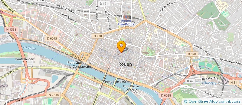 localisation de l'entreprise LE GUILLAUME à ROUEN