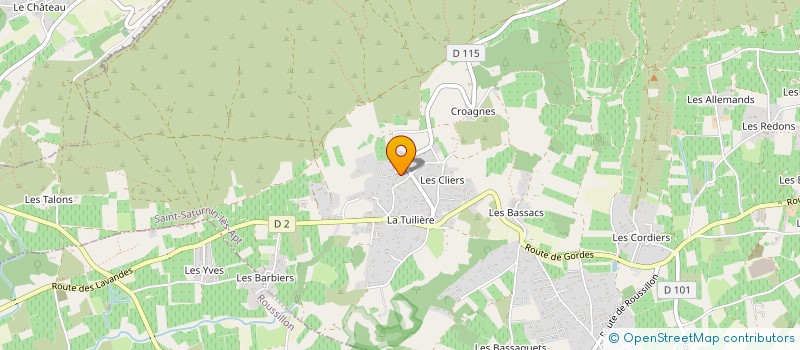 localisation de l'entreprise LE GUILLERMIC ET COSTE  SAINT-SATURNIN-LES-APT