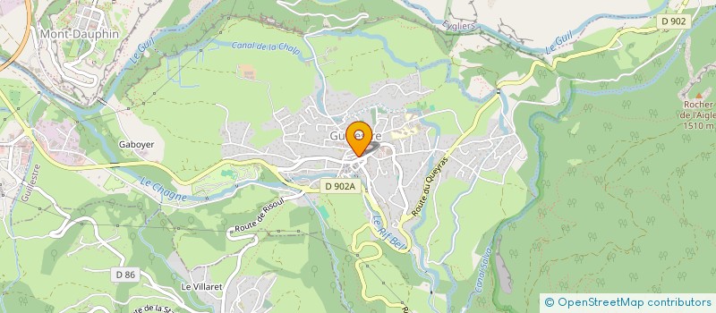 localisation de l'entreprise LE GUILLESTRIN à GUILLESTRE