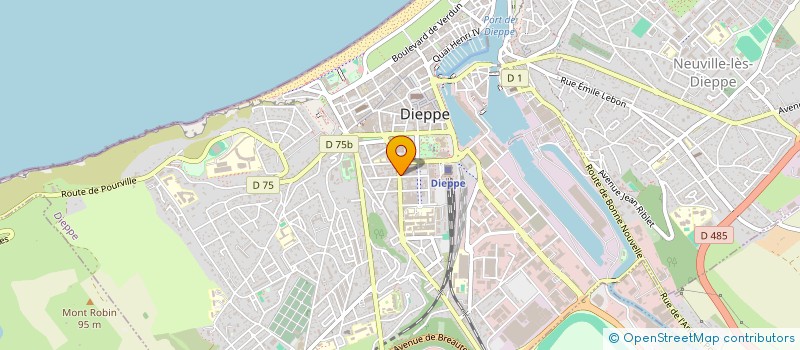 localisation de l'entreprise LE GUILLOU à DIEPPE