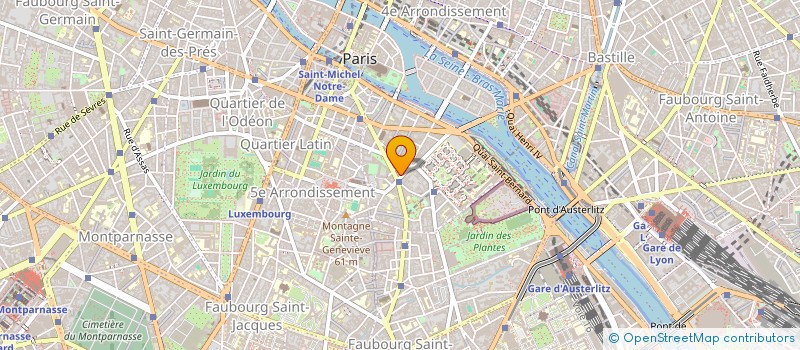 localisation de l'entreprise LE GUILLOU FONT à PARIS