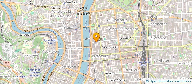 localisation de l'entreprise LE GUILLOU ORTHOPEDIE à LYON