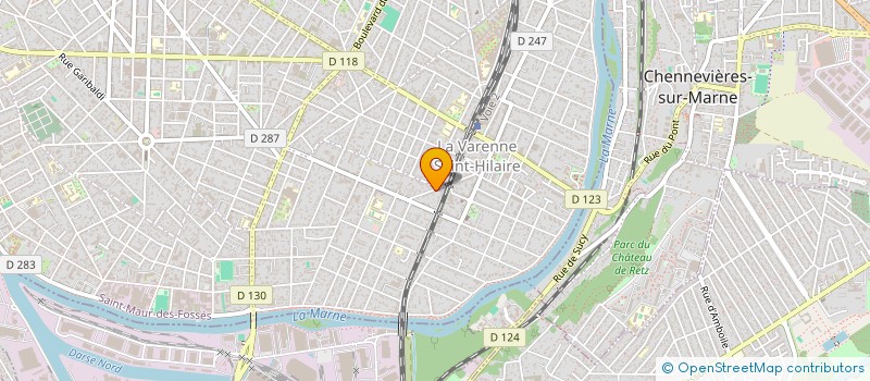 localisation de l'entreprise LE GUILV. DEVELOPPEMENT  SAINT-MAUR-DES-FOSSES