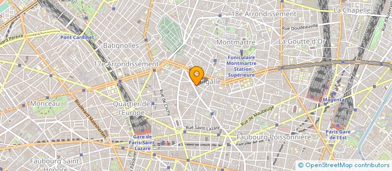 localisation de l'entreprise LE GUITARIUM à PARIS