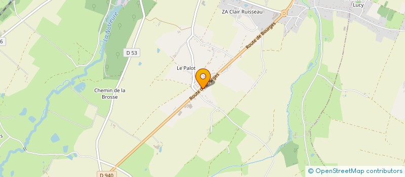 localisation de l'entreprise LE GUY'S POOL à POILLY-LEZ-GIEN