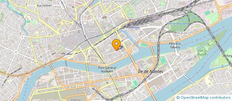 localisation de l'entreprise LE GWENLYS à NANTES