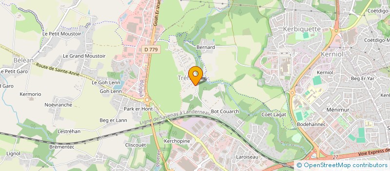 localisation de l'entreprise LE H SEB MALOU à VANNES