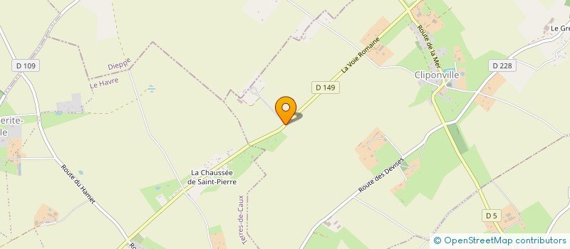 localisation de l'entreprise LE HAGUET  CLIPONVILLE