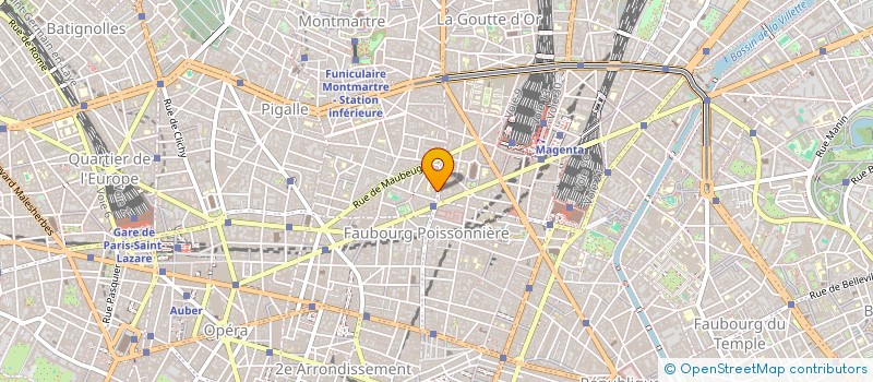 localisation de l'entreprise LE HAMAC BLEU  PARIS