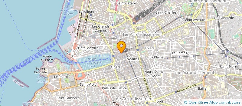 localisation de l'entreprise LE HAMAK à MARSEILLE