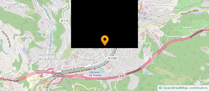 localisation de l'entreprise LE HAMAMM à NICE