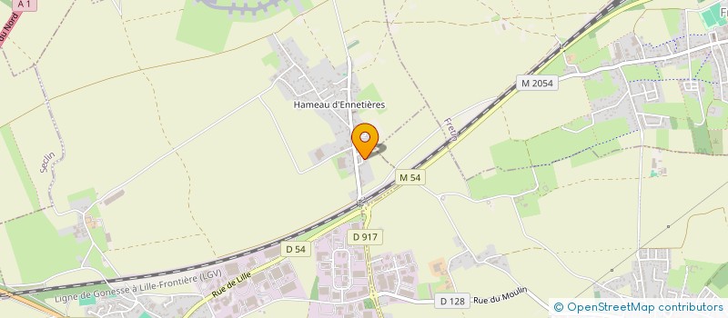 localisation de l'entreprise LE HAMEAU  AVELIN