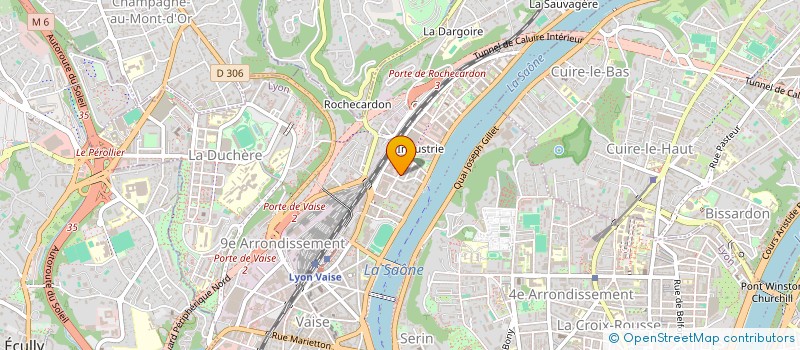 localisation de l'entreprise LE HAMEAU  LYON