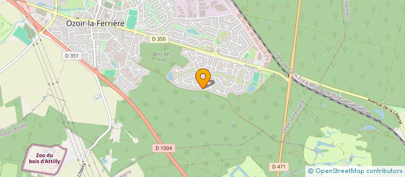 localisation de l'entreprise LE HAMEAU  NOGENT-SUR-MARNE