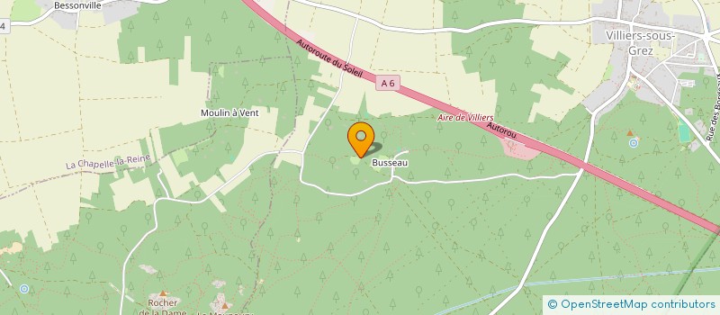 localisation de l'entreprise LE HAMEAU DE BUSSEAU  VILLIERS-SOUS-GREZ