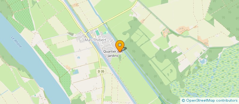 localisation de l'entreprise LE HAMEAU DE LA CHAPELLE à ARLES
