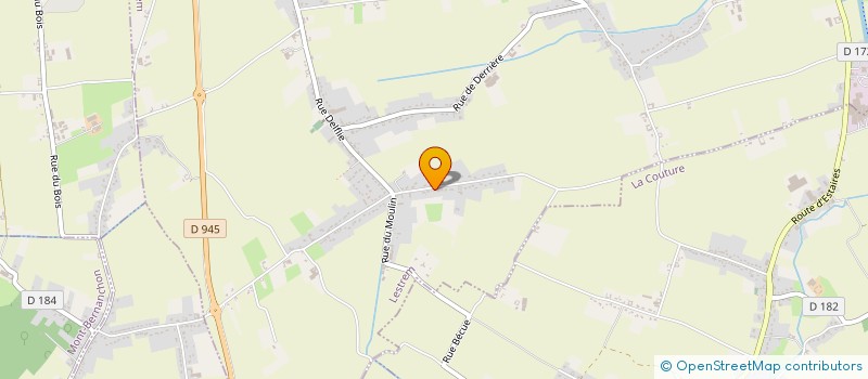 localisation de l'entreprise LE HAMEAU DE PARADIS  LESTREM