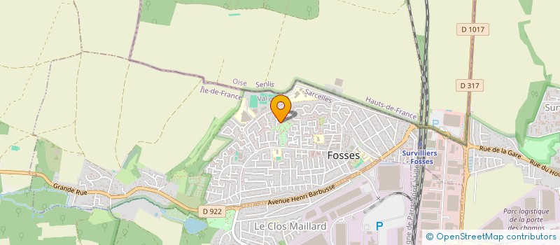 localisation de l'entreprise LE HAMEAU DES HERISSONS (HEDGEHOG'S HAMLET)  LE MOUSTOIR