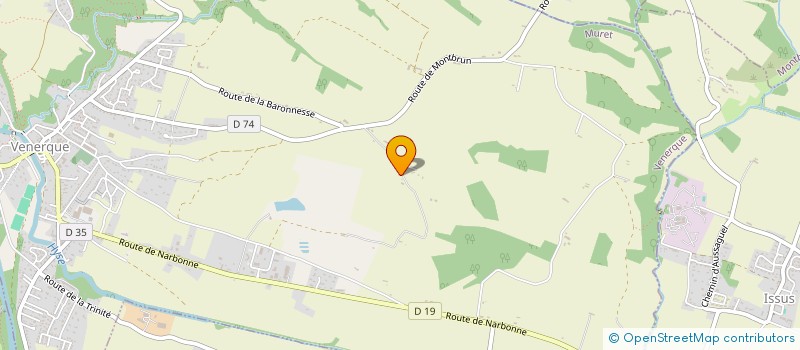 localisation de l'entreprise LE HAMEAU DES PECHEURS à VENERQUE