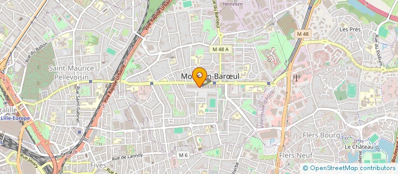 localisation de l'entreprise LE HAMEAU DES POMMIERS  MONS-EN-BARUL