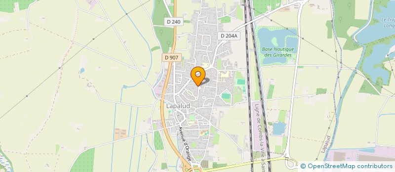 localisation de l'entreprise LE HAMEAU DES POSSIBLES  LAPALUD