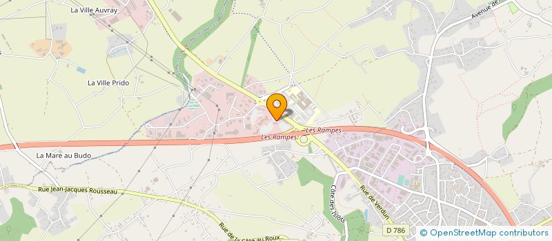 localisation de l'entreprise LE HAMEAU LAFAYETTE  PLERIN