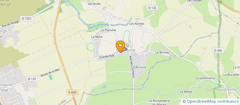 localisation de l'entreprise LE HAMEL DE HAUT  PORT-BAIL-SUR-MER