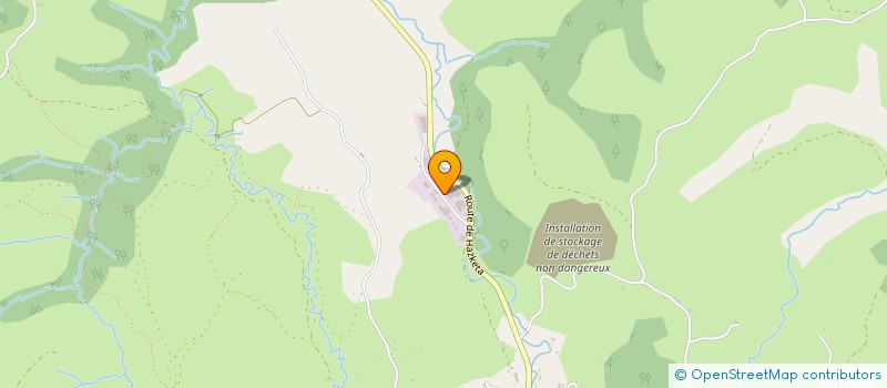 localisation de l'entreprise LE HANGAR  HASPARREN