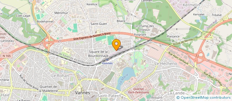 localisation de l'entreprise LE HANGAR à VANNES