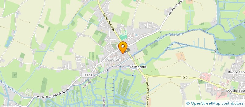 localisation de l'entreprise LE HANGAR A BALLONS  COULON