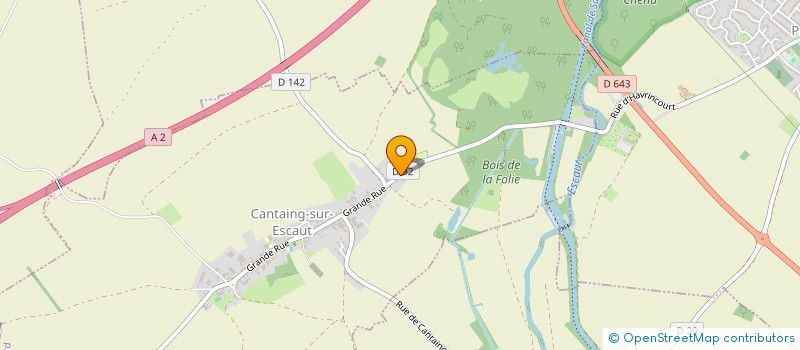 localisation de l'entreprise LE HANGAR A SONS LIVE  CANTAING-SUR-ESCAUT