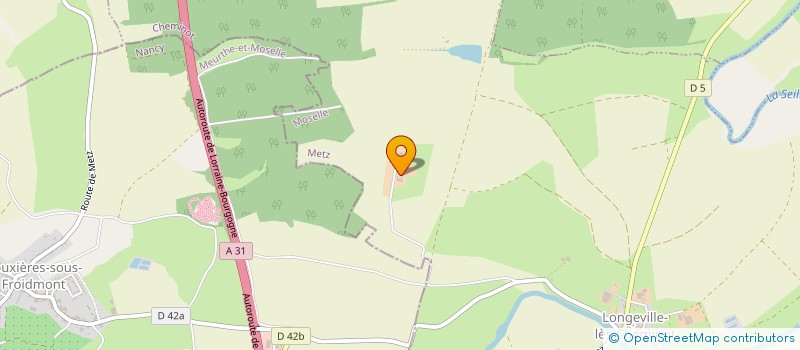 localisation de l'entreprise LE HARAS  CHEMINOT