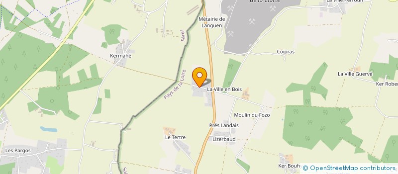 localisation de l'entreprise LE HARAS DE KERELLEN à HERBIGNAC
