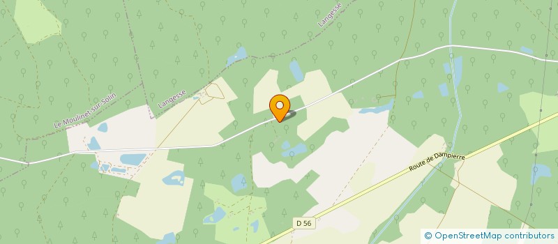 localisation de l'entreprise LE HARAS DE LA SANGE à LES CHOUX