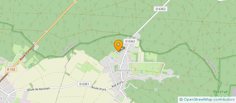 localisation de l'entreprise LE HARAS DES L  RECLOSES
