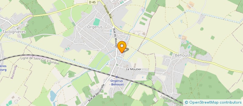 localisation de l'entreprise LE HARAS DES SAULES  BOISSETS